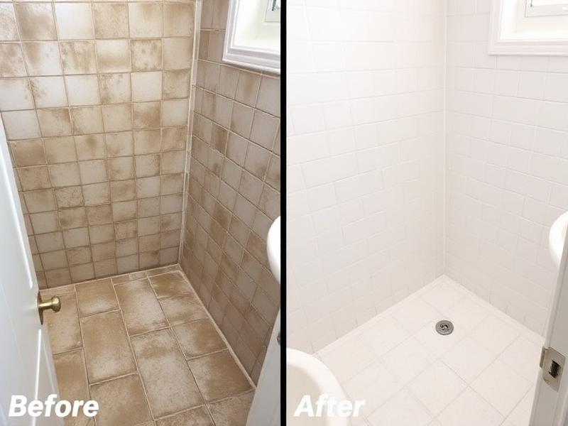Grout Restoration 813 Area - Tampa Bay Tile and Grout Repair Before and After