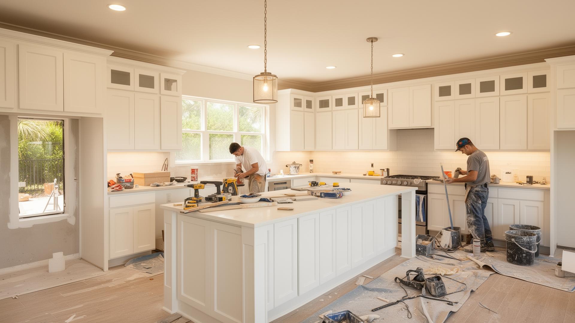 Tampa Historic Home Cabinet Repair and Tile Restoration Services 813 Area